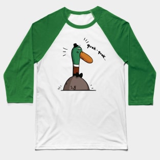 Mr Duck Baseball T-Shirt